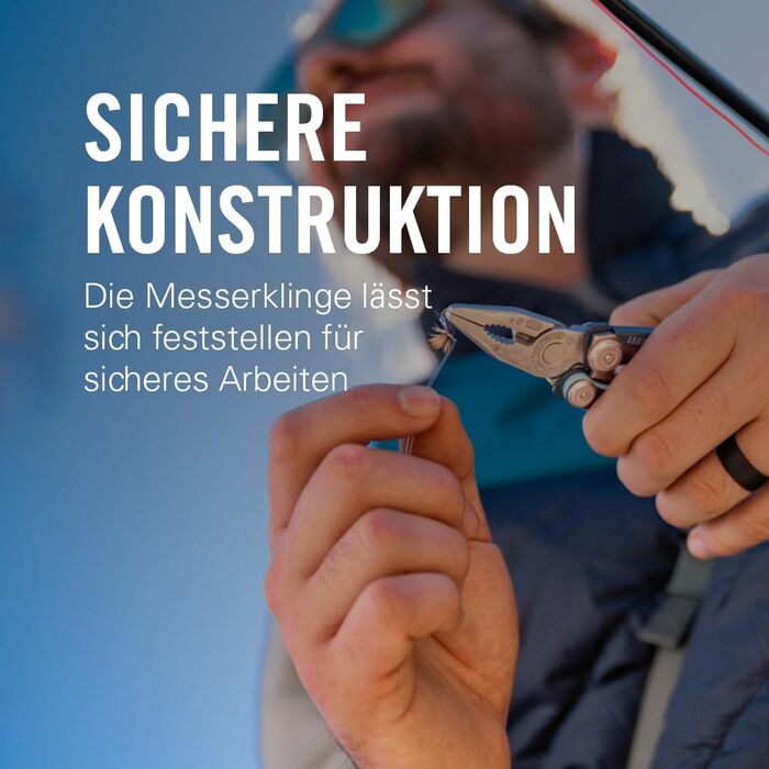 Мультитул Leatherman Skeletool CX 7-в-1 для кемпінгу та виживання, нержавіюча сталь