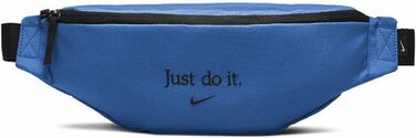 Сумка на пояс Nike 2018, 15 см, багатокольорова (синя/чорна)