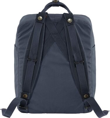 Рюкзак Fjällräven Kånken унісекс, 16 л, синій, 38x27x13 см, набір з наплічником Navy