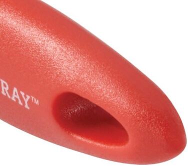 Овочечистка та щітка Rachael Ray Veg-a-Peel, нейлон, червона