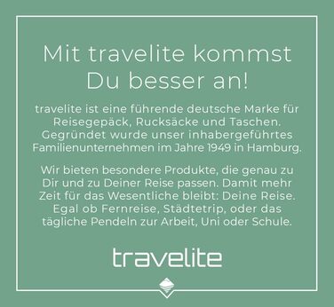 Рюкзак Travelite Basics Rollup 60 см, універсальний, антрацит