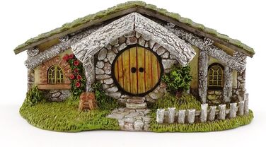 Мініатюрний будиночок для саду Top Collection, прихований, декор для міні-саду, імітація дубового дерева