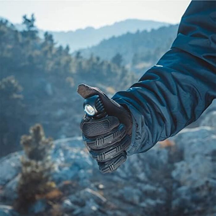 Налобний ліхтар OLIGHT Perun 2, 2500 люменів, 166 м, USB-зарядка, 5 режимів, таймер, акумулятор, для бігу, риболовлі, кемпінгу, чорний