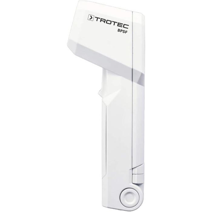 TROTEC Термометр для м'яса цифровий, інфрачервоний, для кухні, діапазон -40°C...+200°C, ІЧ до +280°C, водозахист IP65, таймер, максимальне значення, індикатор батареї