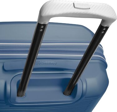 Набір валіз American Tourister Stratum XLT 2.0, жорсткий корпус, розширюваний, на 4 колесах-спінерах, 2 штуки (20/28 дюймів), синій