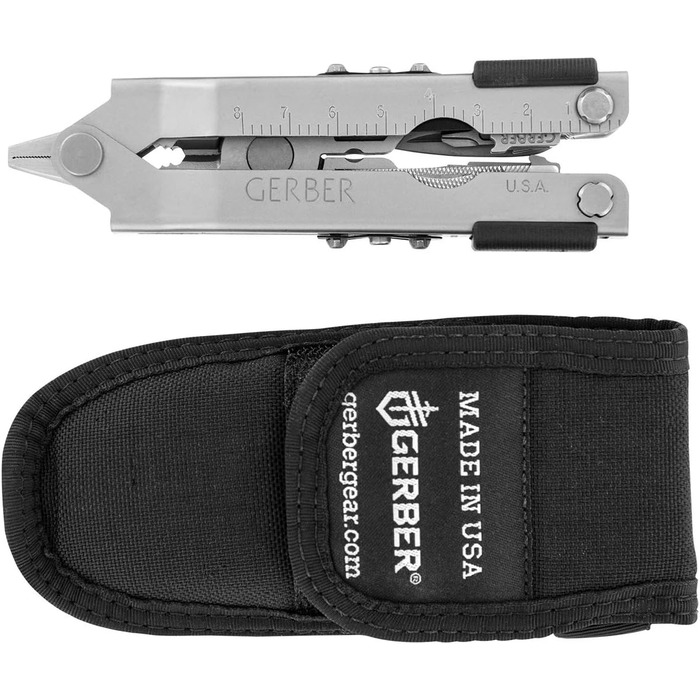 Мультитул Gerber MP600 Pro Scout з 14 функціями, нейлоновий чохол, одноручне відкриття (31-003652)