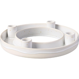 Свічник адвентський Winter Glow від Villeroy & Boch, кераміка, 23,5x8,5x20,5 см, різдвяний декор