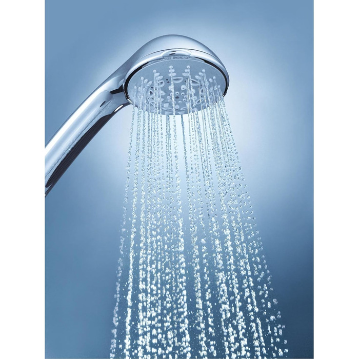 Ручний душ GROHE Relexa 100 Five, 5 режимів, антикальцієва система, хром