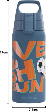 SIGG ізольована дитяча термос-пляшка Shield Therm ONE 0,5 л для газованих напоїв, герметична, легка, BPA-free (5 Ballgame)
