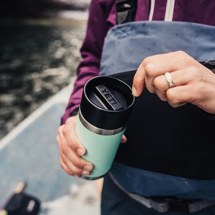 Термос-пляшка YETI Rambler 354 мл з кришкою HotShot, лайм