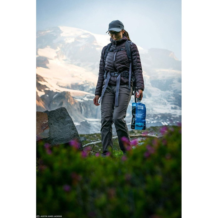 Фільтр для води Sawyer SP2129 Micro Squeeze для туризму, очищувач питної води, портативний водоочисник для походів та активного відпочинку