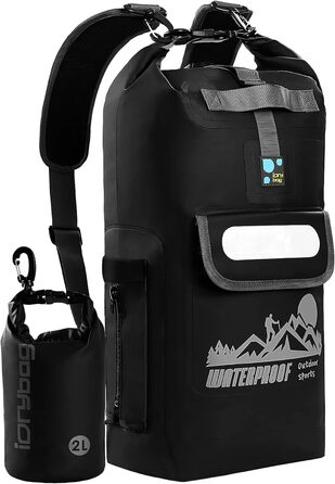 Водонепроникний рюкзак-мішок IDRYBAG для каякінгу, 20/30/40 л, плаваючий сухий мішок для водного спорту, герметична сумка-рюкзак