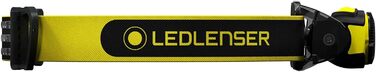 Професійний налобний ліхтар Ledlenser iH5 з кріпленням на шолом та чохлом, 600 люмен, USB-зарядка, акумуляторний, 158 г, для роботи в рукавичках