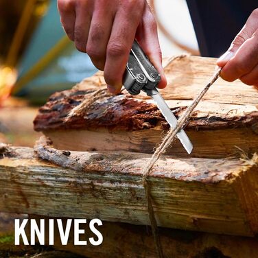 Мультитул Leatherman Super Tool 300, 19-в-1, з потужними плоскогубцями, сріблястий, у комплекті MOLLE-чохол, для важких робіт
