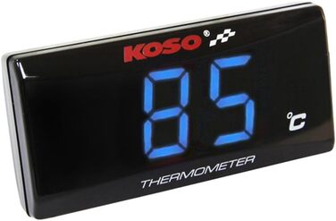 KOSO BA024B10 Супер тонкий електронний термометр для мотоцикла