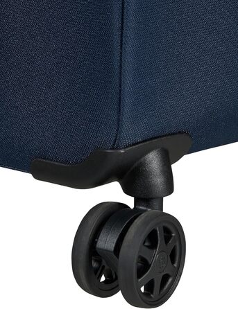 Валіза Samsonite Litebeam Spinner L, розширювана, 77 см, 103/111 л, темно-синя