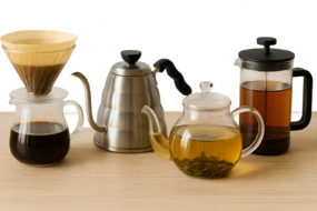 Кавники та чайники для заварювання