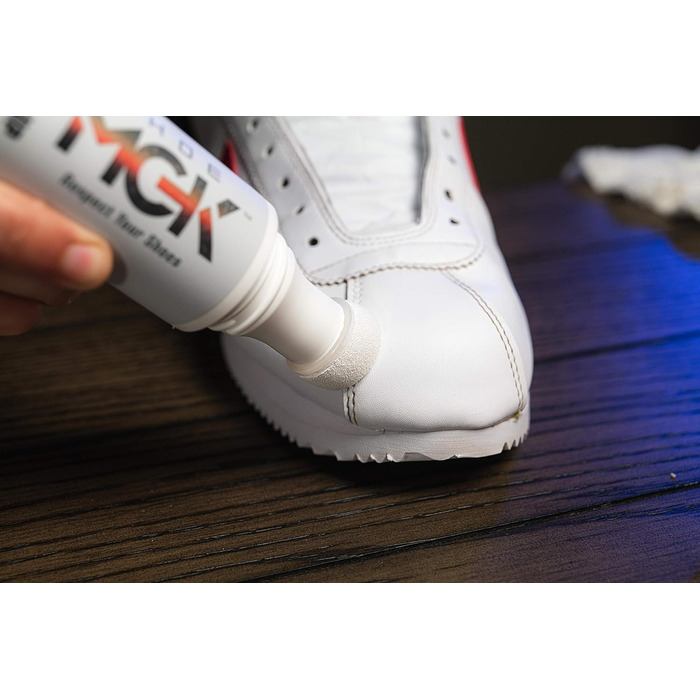 SHOE MGK універсальний засіб для чищення взуття та відновлення білого кольору, очищувач і кондиціонер для взуття з ефектом вибілювання