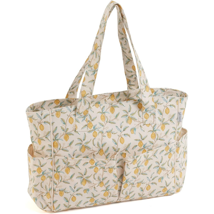Сумка для рукоділля з бавовни Hobby Gift Morris Zitronen 13x36x31 см