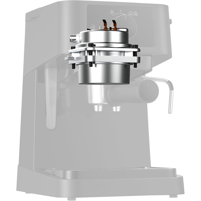 De'Longhi Stilosa EC 230.BK – традиційна еспресо-кавоварка з ручним капучинатором, для меленої кави, бак 1 л, 1100 Вт, чорна