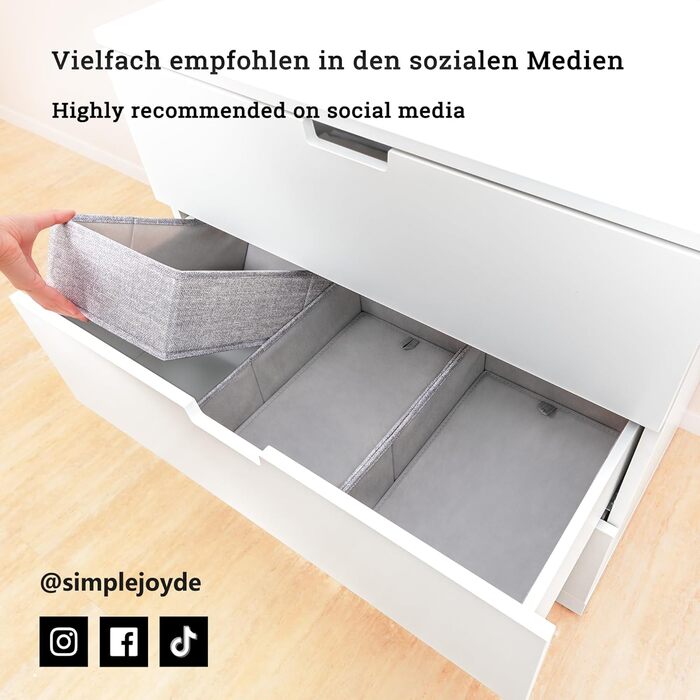 Оригінальний органайзер для комода IKEA NORDLI, 5 шт, міцне дно, система для організації шухляд: для пелюшок, дитячого одягу, шкарпеток, білизни
