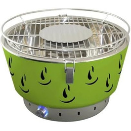 Портативний вугільний гриль ACTIVA Airbroil I Premium Mini для кемпінгу, компактний, з чохлом, зелений