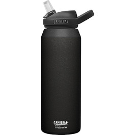 Пляшка для води CAMELBAK Eddy+ Lifestraw 1 л, чорна, універсальна, фільтр для очищення, для дорослих і підлітків