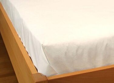 Простирадло Allsana Sensitive Care 180x260 см, біле, захист від пилових кліщів, для алергіків