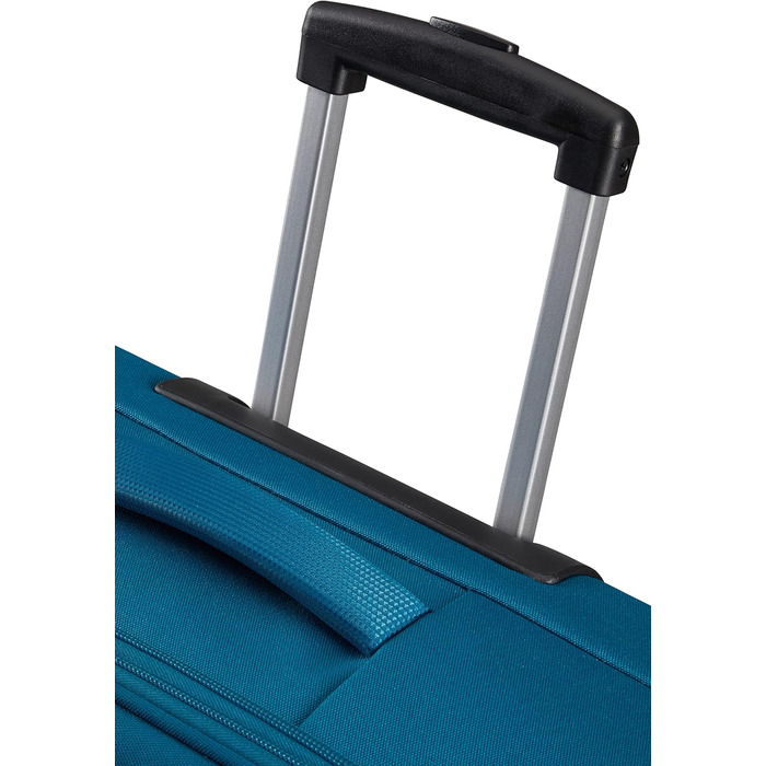 Валіза American Tourister Hyperspeed Spinner L розширювана, 80 см, 109/116 л, бірюзова (Deep Teal), поліпропілен