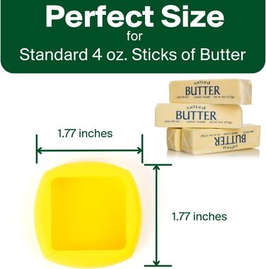 Butter Hugger – Патентована кришка для масла, зберігає свіжість і герметичність