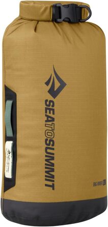 Герметична сумка Sea to Summit Big River Dry Bag для водних видів спорту, водонепроникна, міцна, з ручками, кріпленням і D-кільцем, роликовий клапан