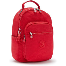 Рюкзак Kipling Seoul S червоний, для ноутбука, компактний