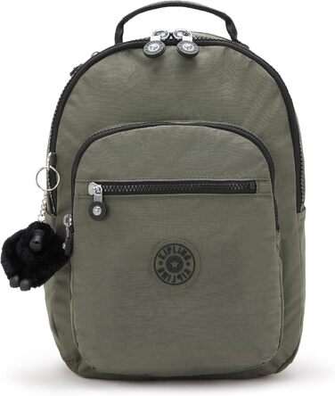 Рюкзак Kipling Seoul S зелений, захист для ноутбука, малий