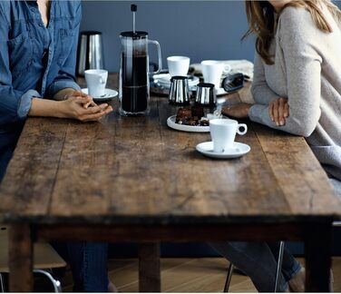 Френч-прес WMF Coffee Time 0,75 л, подвійне скло, для кави, на 6 чашок, скляний, можна мити в посудомийній машині