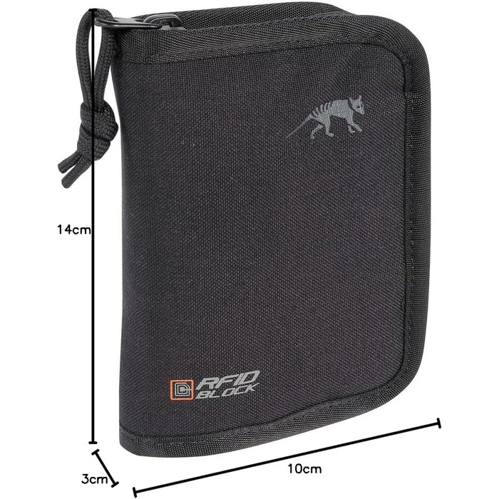 Гаманець Tasmanian Tiger TT Wallet RFID, захист NFC, TÜV, для кредитних карток