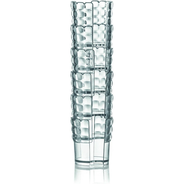 Guzzini Tiffany набір з 6 універсальних підставок для склянок, прозорі, 13,4 x 8 x 16,5 см