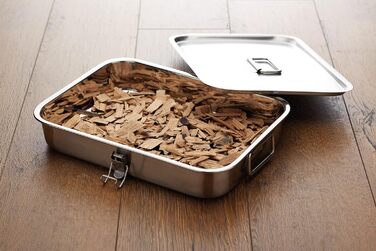 Коптильня KitchenCraft BBQ/Grill для духовки та гриля, 37,5x27 см