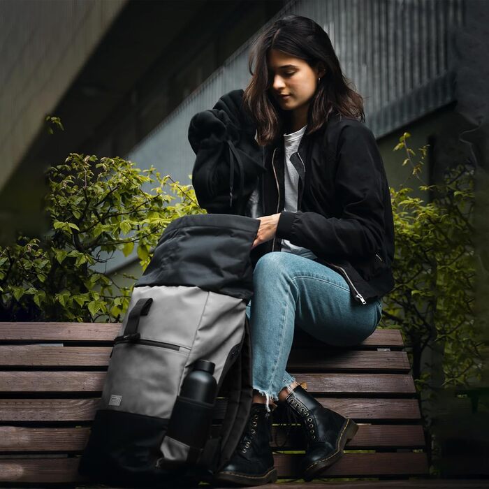 Рюкзак EverVanz Rolltop для ноутбука 17