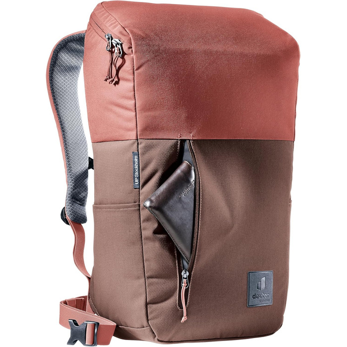 Рюкзак Deuter UP Stockholm 22 л, екологічний, для міста (Raisin-caspia)
