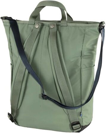 Рюкзак-сумка Fjällräven High Coast Totepack 23 л, унісекс, зелений патина, міський водостійкий