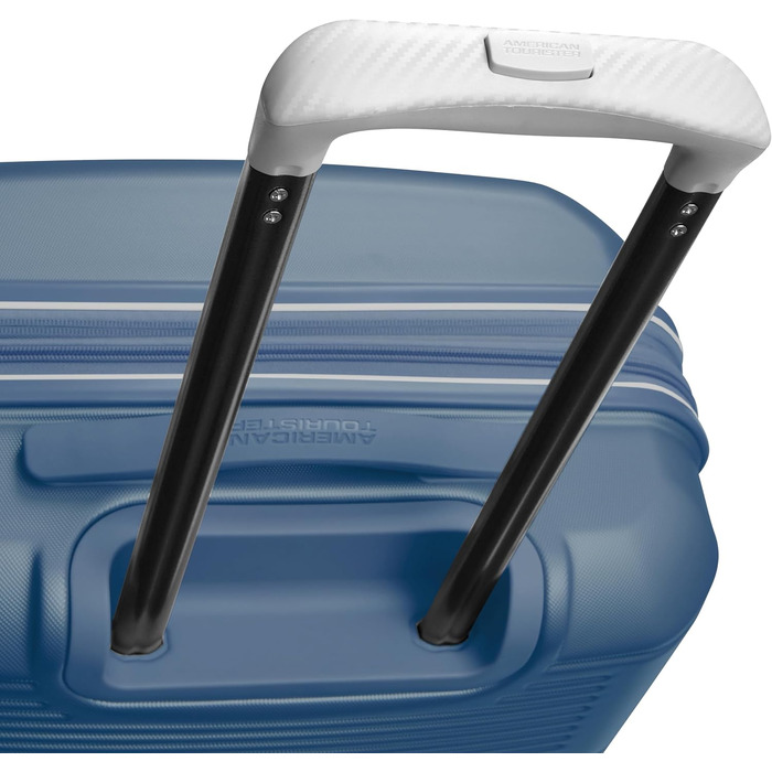 Набір валіз American Tourister Stratum XLT 2.0, жорсткий корпус, розширюваний, на 4 колесах-спінерах, 2 штуки (20/28 дюймів), синій