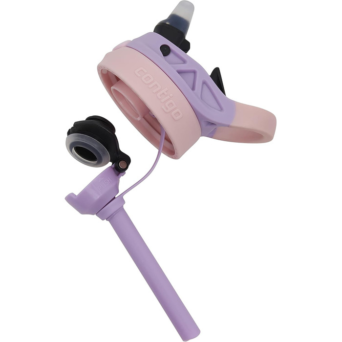 Дитяча пляшка для води Contigo Easy Clean Autospout з трубочкою, 420 мл, BPA-free, герметична, для школи, садка та спорту