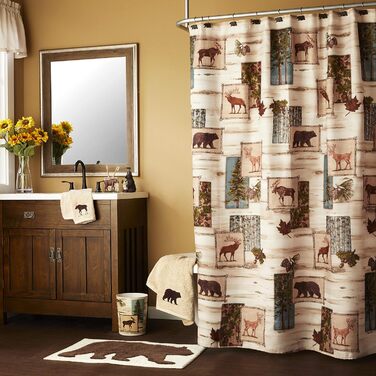 Підставка для зубних щіток SKL Home Timber Ridge, коричнева, 4,3x2,4x4,6 см
