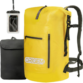 Водонепроникний рюкзак Origem Rolltop 35/55/85 л з відсіком для ноутбука, сухий мішок для каякінгу, риболовлі, рафтингу, дайвінгу та щоденного використання