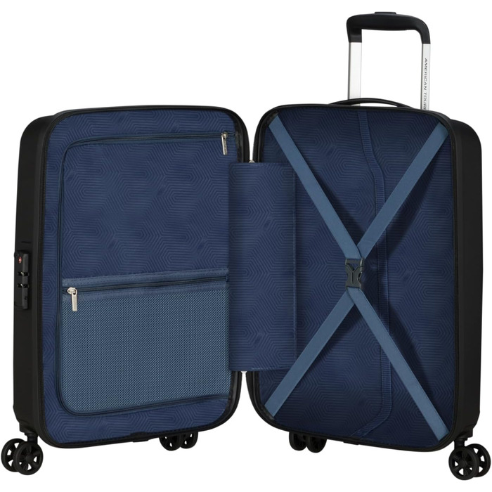 Валіза American Tourister Ellipso Spinner L, 79 см, 104 л, чорна, поліестер
