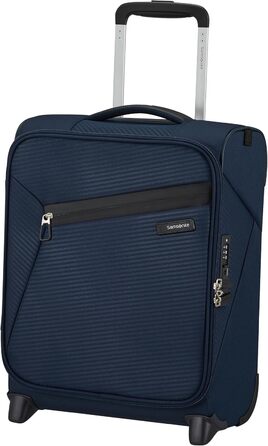 Валіза Samsonite Litebeam Spinner L, розширювана, 77 см, 103/111 л, вертикальна, колір нічний синій
