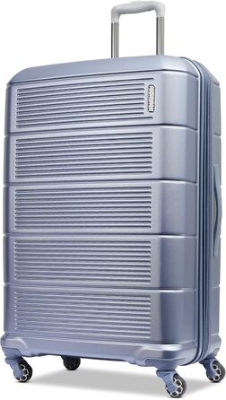 Валіза American Tourister Stratum XLT 2.0, розширювана, жорсткий корпус, 28 дюймів, на 4 колесах, синя