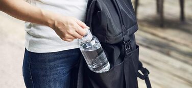 Пляшка для води KINTO 500 мл, бурштинова, пластикова