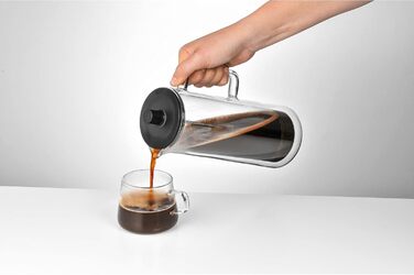 Френч-прес WMF Coffee Time 0,75 л, подвійне скло, для кави, на 6 чашок, скляний, можна мити в посудомийній машині