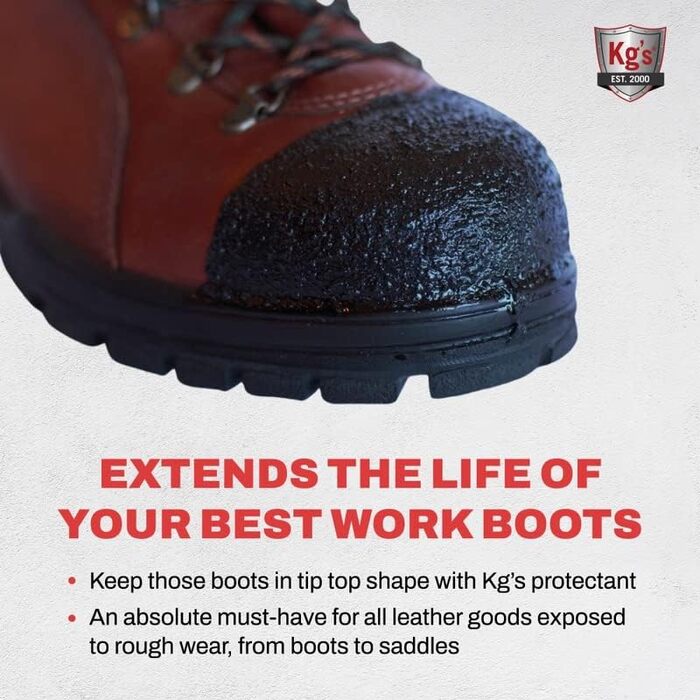Захист носка взуття KG's Boot Guard, чорний, пензлик для нанесення